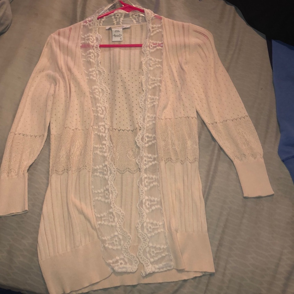 Lacey coverup/ cardigan